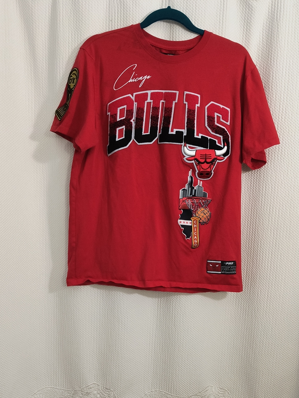 Chicago Bulls T Shirt  - Crewneck Shirt  Youth Boys
